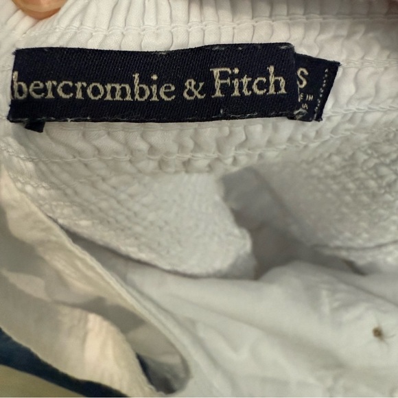 Abercrombie & Fitch White Button-Up Romper - Picture 9 of 12